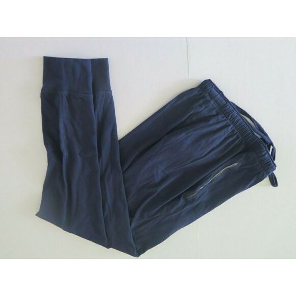 Polo Ralph Lauren Men Sz S L204 Relaxed Fit Navy Blue Cotton Lounge Jogger Pants - Picture 3 of 9